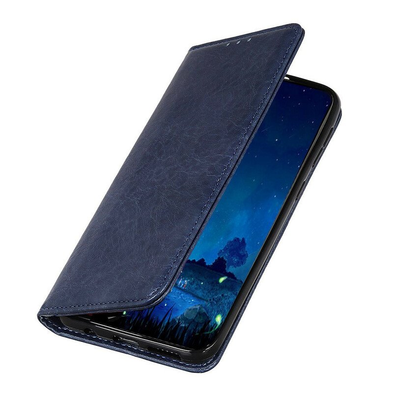 Folio-fodral Huawei P Smart 2021 Läderfodral Stil Läder Sobriety