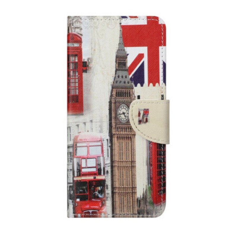 Läderfodral Huawei P Smart 2021 London Livet