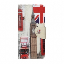 Läderfodral Huawei P Smart 2021 London Livet