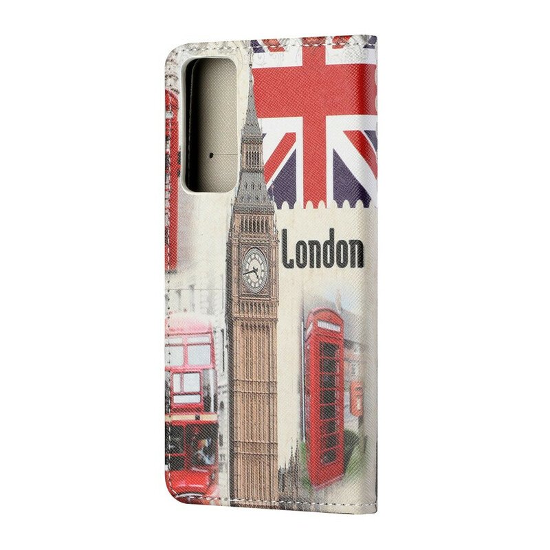 Läderfodral Huawei P Smart 2021 London Livet