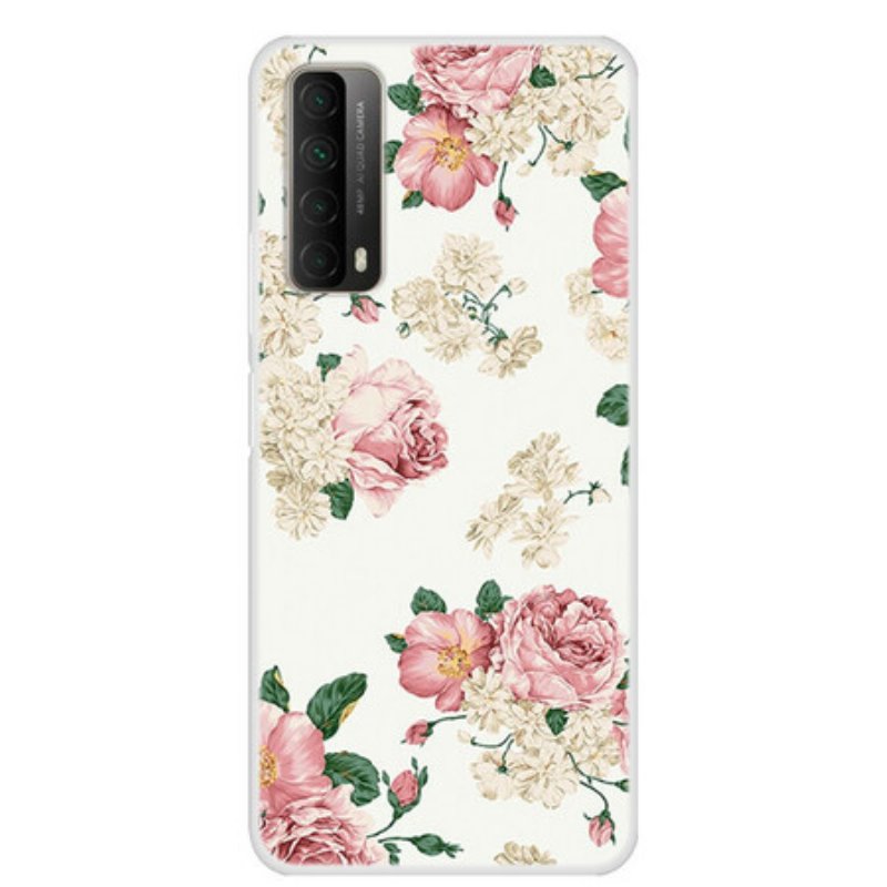 Mobilskal Huawei P Smart 2021 Liberty Blommor