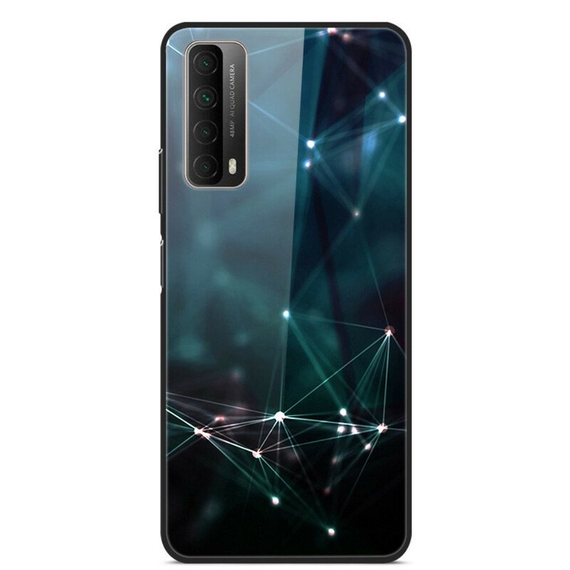 Mobilskal Huawei P Smart 2021 Rayon Härdat Glas