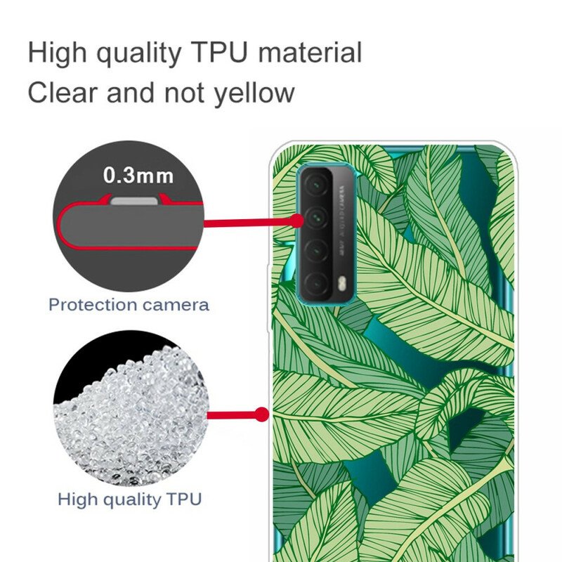 Mobilskal Huawei P Smart 2021 Transparenta Diagramblad