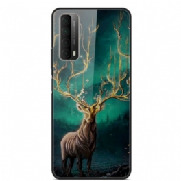 Skal Huawei P Smart 2021 Deer King Härdat Glas