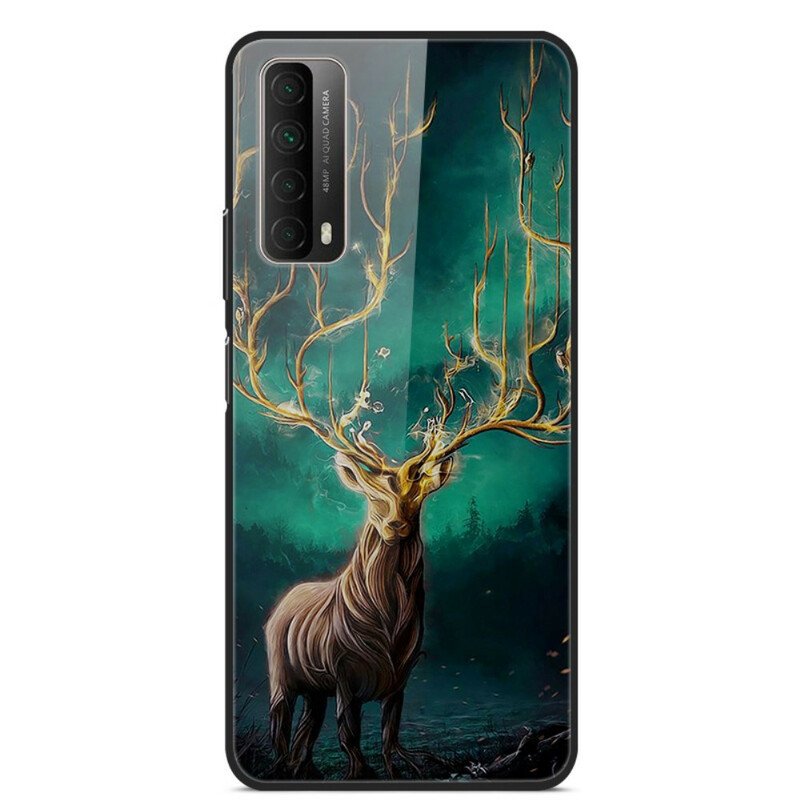 Skal Huawei P Smart 2021 Deer King Härdat Glas