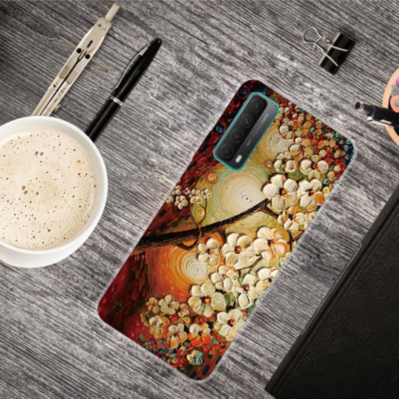 Skal Huawei P Smart 2021 Flexibla Blommor