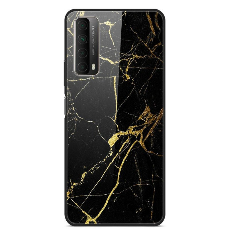 Skal Huawei P Smart 2021 Supreme Marble Härdat Glas