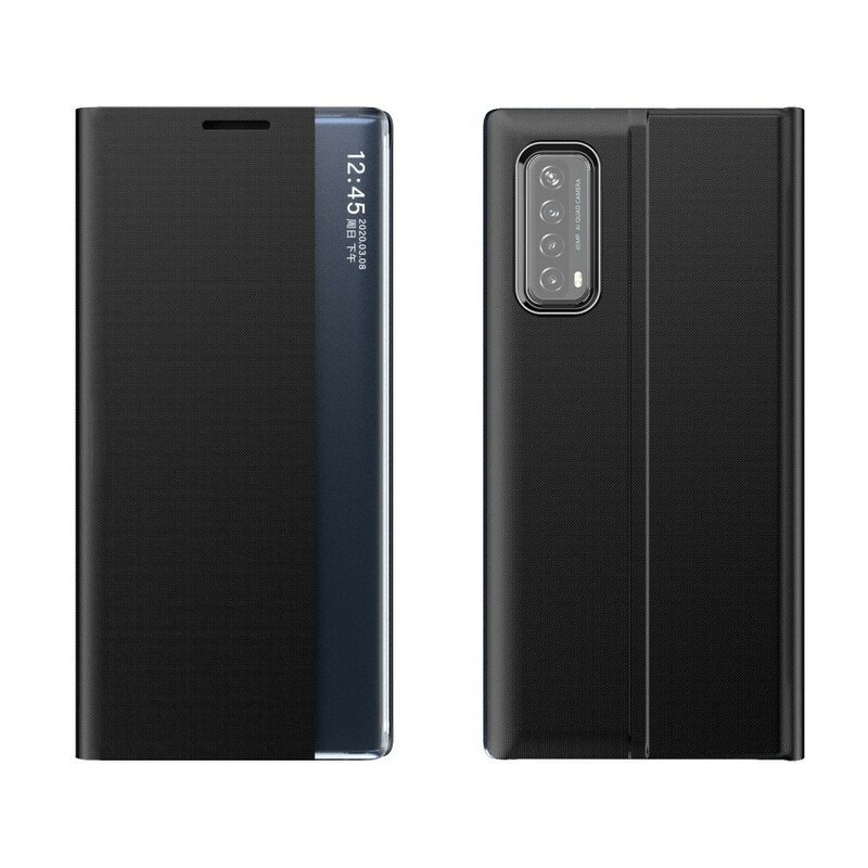 Skal Huawei P Smart 2021 Texturerat Konstläder