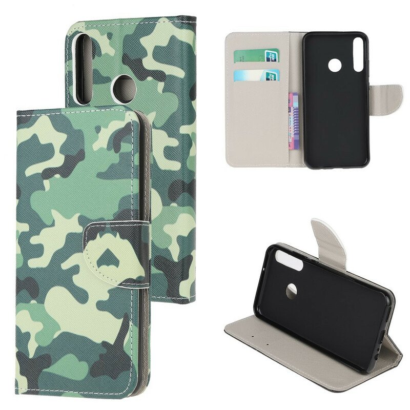 Fodral Huawei Y6p Militärt Kamouflage