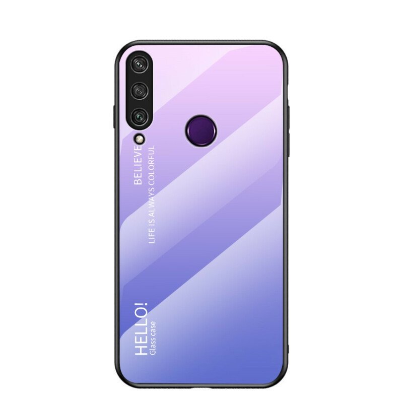 Mobilskal Huawei Y6p Härdat Glas Hej