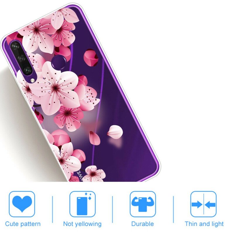 Mobilskal Huawei Y6p Premium Blommigt