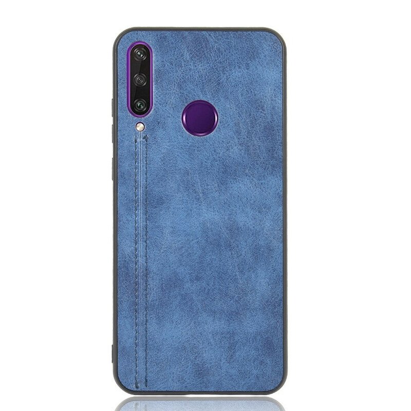 Skal Huawei Y6p Couture Lädereffekt