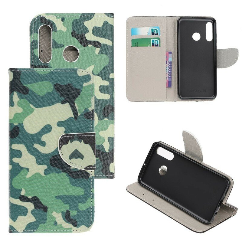 Folio-fodral Huawei P Smart Z Militärt Kamouflage