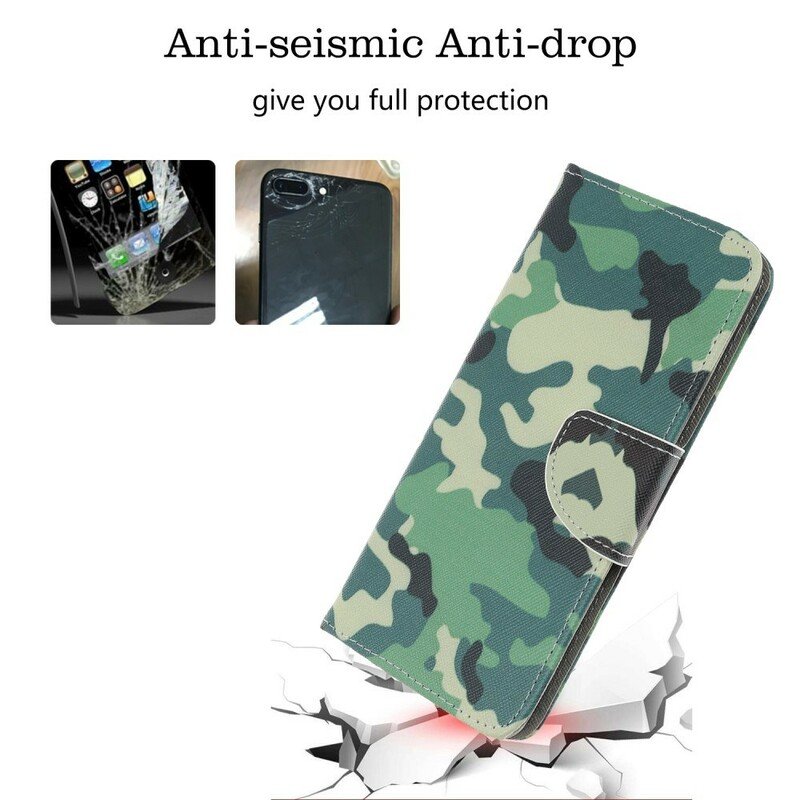 Folio-fodral Huawei P Smart Z Militärt Kamouflage