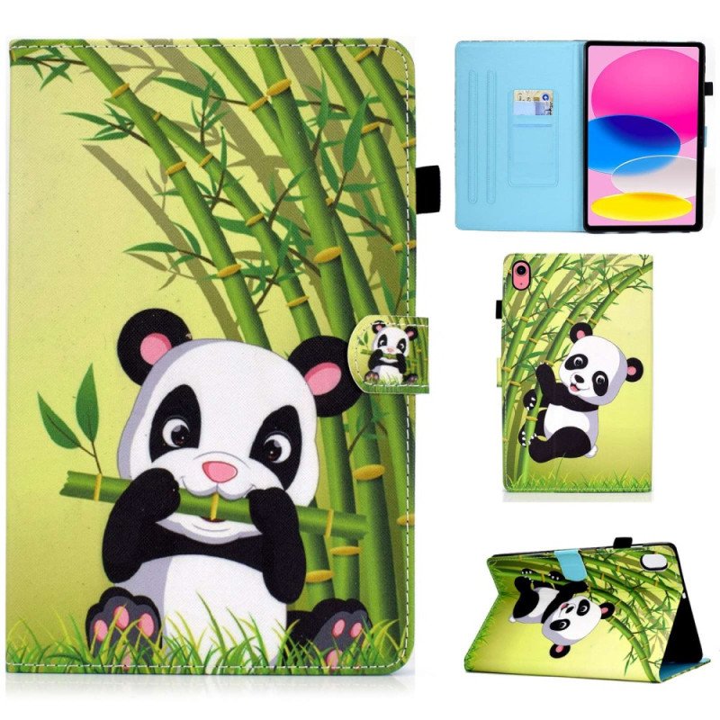 Fodral iPad 10.9" (2022) Gourmet Panda