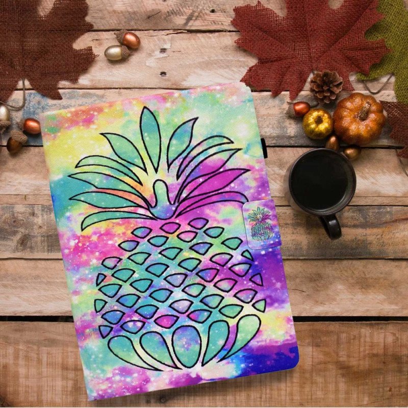 Fodral iPad 10.9" (2022) Grafisk Ananas