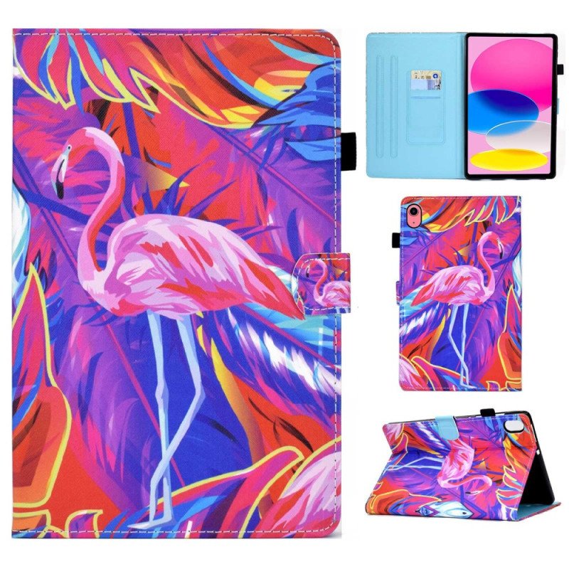 Folio-fodral iPad 10.9" (2022) Flamingo