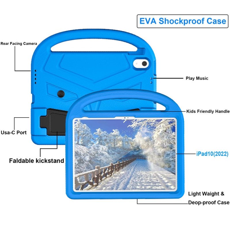 Skal iPad 10.9" (2022) Eva-skum För Barn