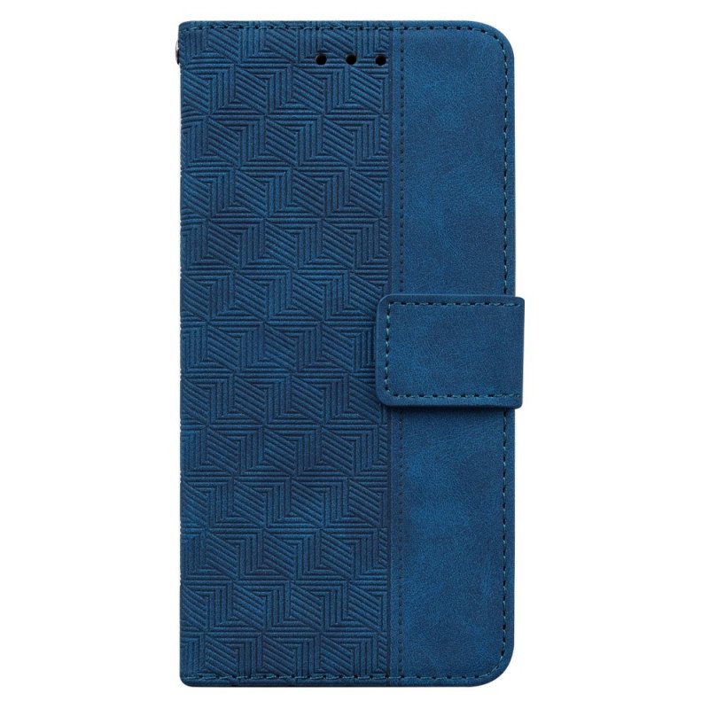 Fodral OnePlus Nord CE 2 5G Faux Lädersömmar