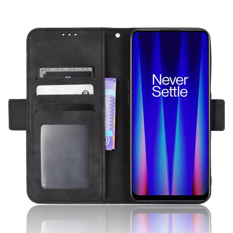 Folio-fodral OnePlus Nord CE 2 5G Läderfodral Immaculate Satin