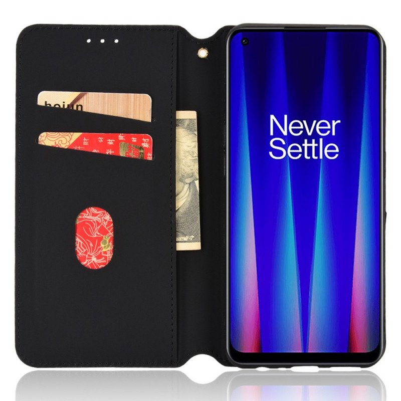 Folio-fodral OnePlus Nord CE 2 5G Läderfodral Schackbräde