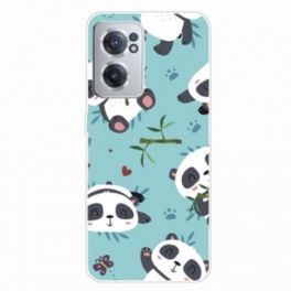 Mobilskal OnePlus Nord CE 2 5G Pandas Tupplur