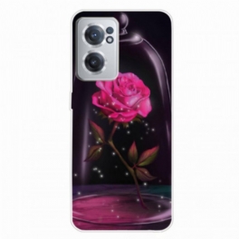 Mobilskal OnePlus Nord CE 2 5G Rose Under Glas