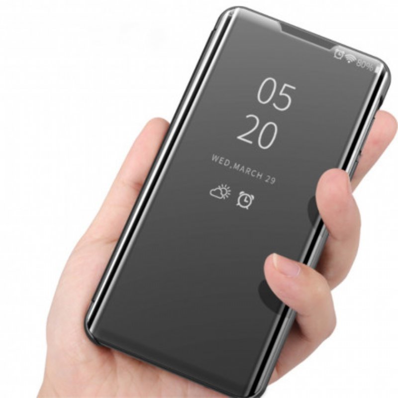 Folio-fodral Xiaomi Mi 11 Lite 4G / 5G / 5G NE Läderfodral Spegel