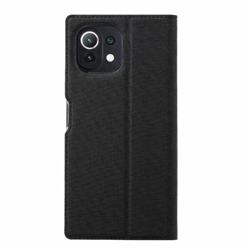 Folio-fodral Xiaomi Mi 11 Lite 4G / 5G / 5G NE Läderfodral Texturerad Vili Dmx-serien