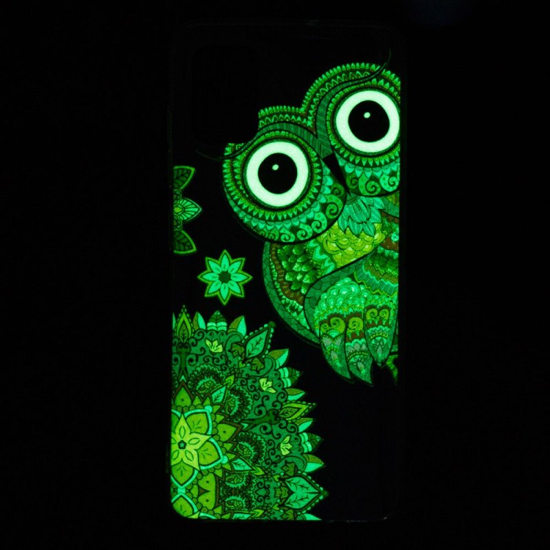 Skal Xiaomi Mi 11 Lite 4G / 5G / 5G NE Fluorescerande Uggla