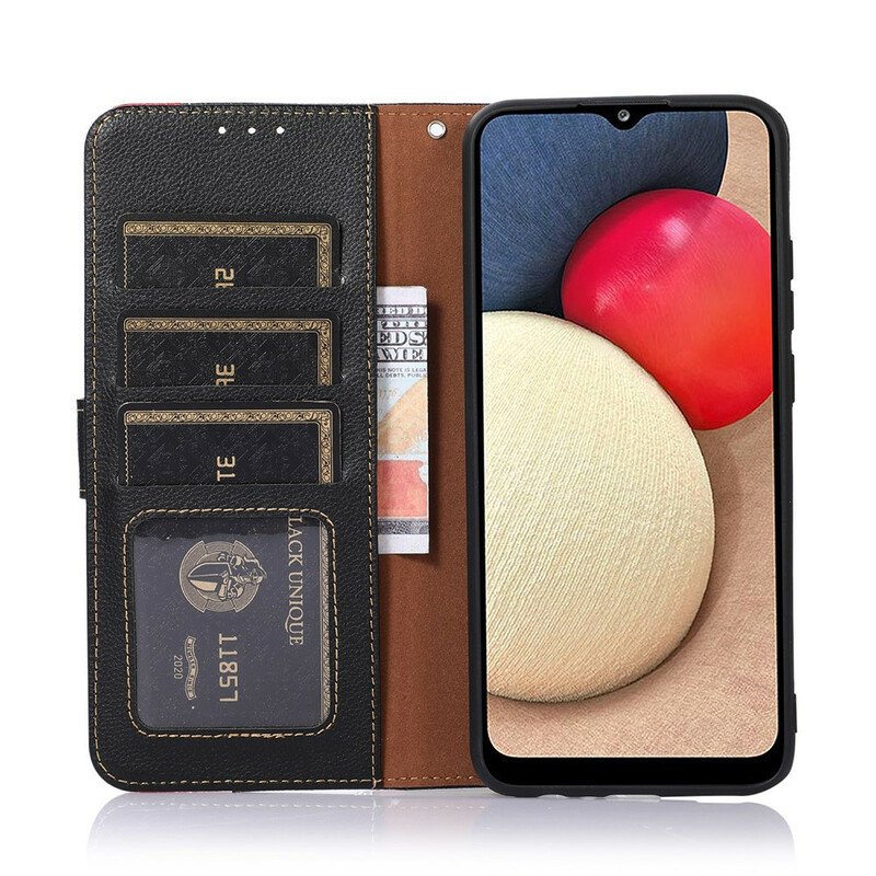 Fodral Poco M3 Pro 5G Lychee Style Rfid