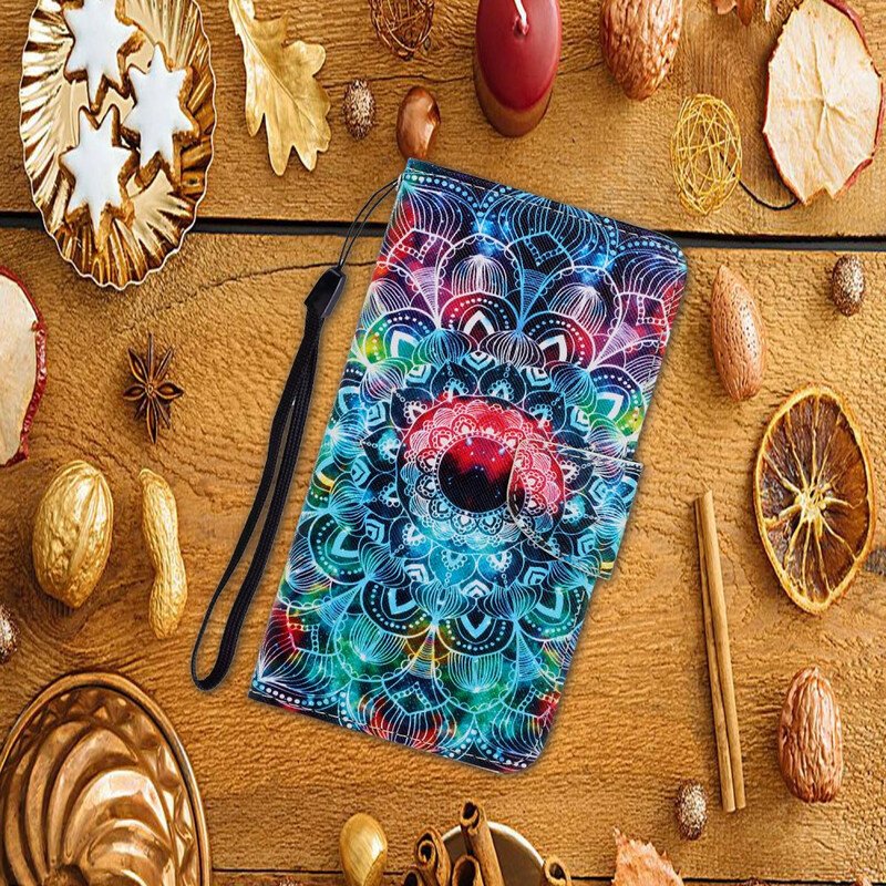 Fodral Xiaomi Redmi Note 9 Med Kedjar Flashig Strappy Mandala