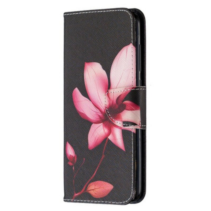 Fodral Xiaomi Redmi Note 9 Rosa Blomma