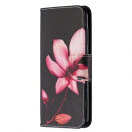 Fodral Xiaomi Redmi Note 9 Rosa Blomma