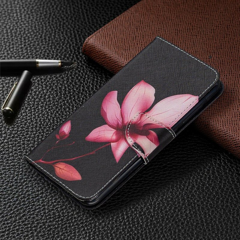 Fodral Xiaomi Redmi Note 9 Rosa Blomma