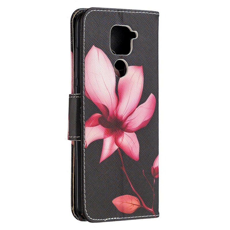 Fodral Xiaomi Redmi Note 9 Rosa Blomma