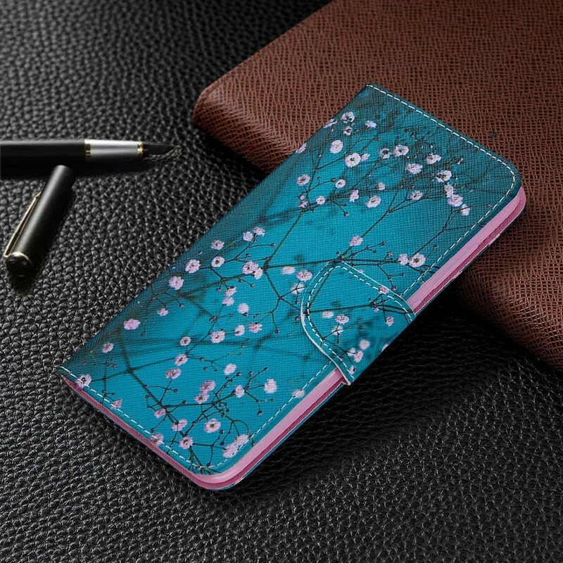 Folio-fodral Xiaomi Redmi Note 9 Blossom Träd