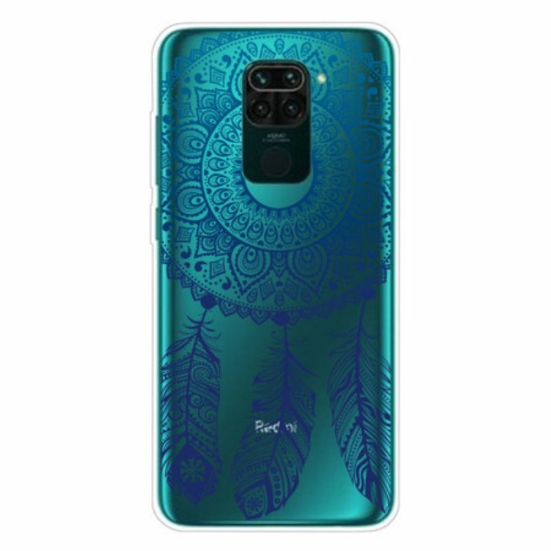 Mobilskal Xiaomi Redmi Note 9 Singelblomma Mandala