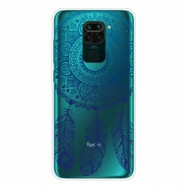 Mobilskal Xiaomi Redmi Note 9 Singelblomma Mandala