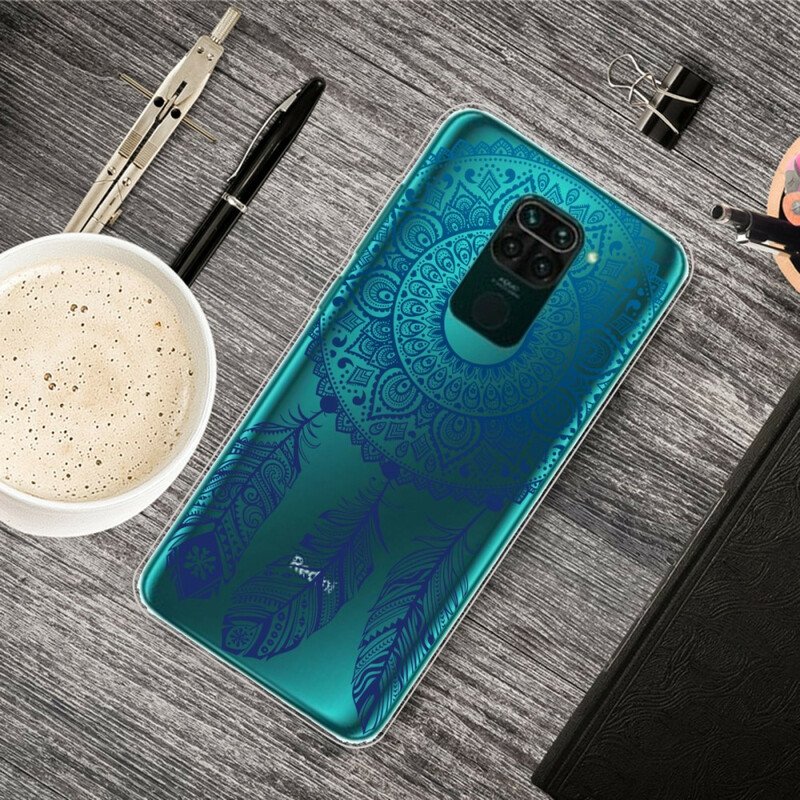 Mobilskal Xiaomi Redmi Note 9 Singelblomma Mandala