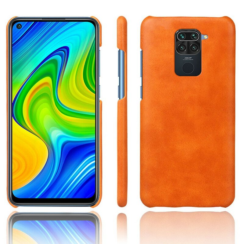 Skal Xiaomi Redmi Note 9 Ksq Lädereffekt