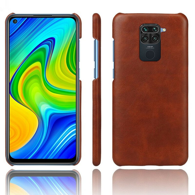 Skal Xiaomi Redmi Note 9 Ksq Lädereffekt