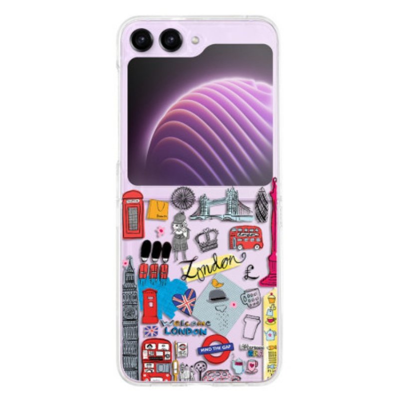 Skal Samsung Galaxy Z Flip 5 Transparent London