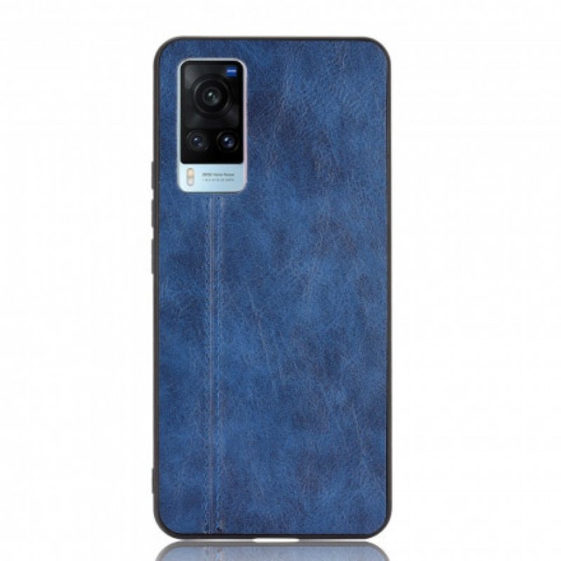 Skal Vivo X60 Couture Lädereffekt