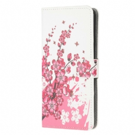 Fodral Samsung Galaxy Note 20 Ultra Tropiska Blommor