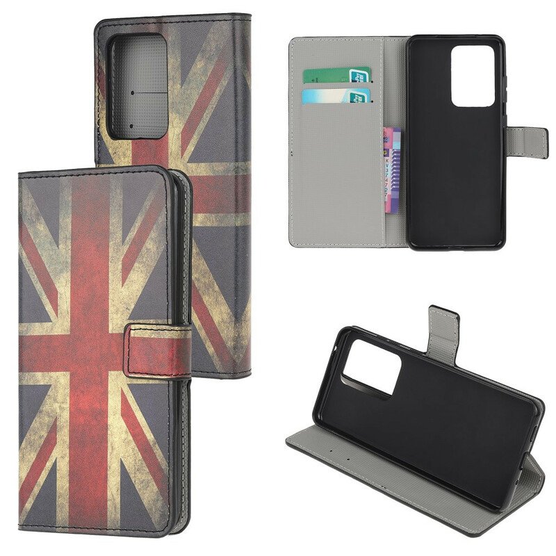 Folio-fodral Samsung Galaxy Note 20 Ultra Englands Flagga