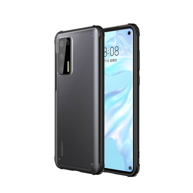 Mobilskal Huawei P40 Hybriddesign Silikonkanter