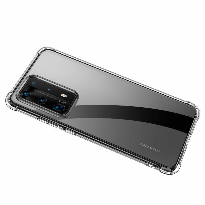 Mobilskal Huawei P40 Transparenta Leeu Skyddskuddar