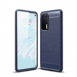 Skal Huawei P40 Borstad Kolfiber