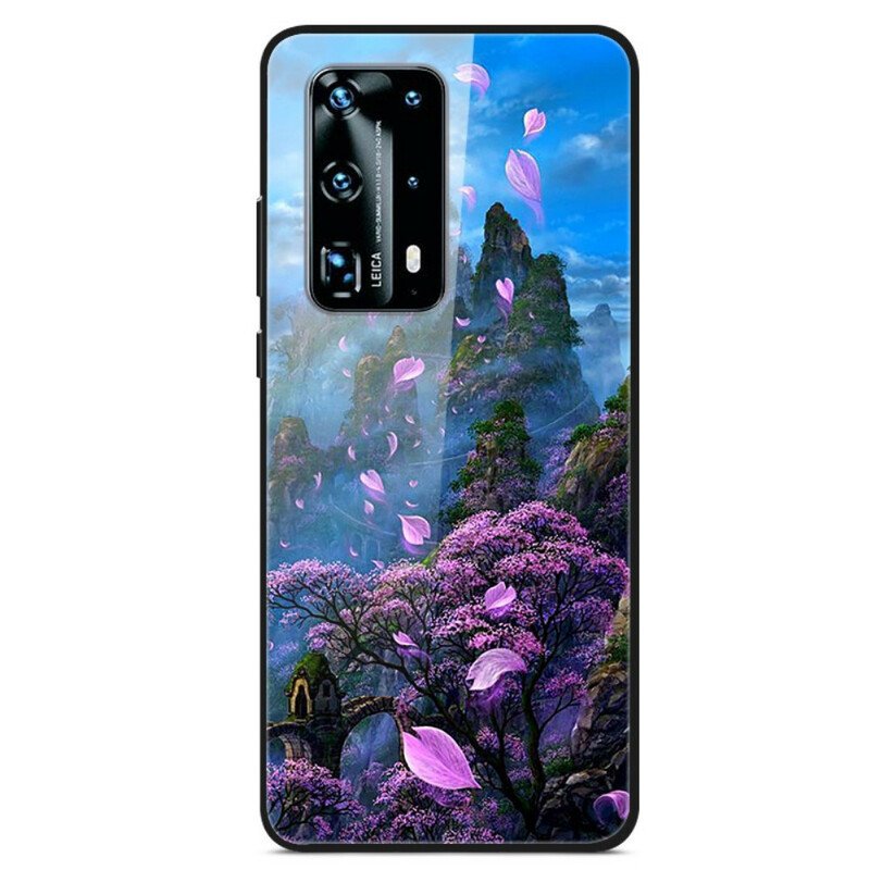 Skal Huawei P40 Fantasy Landskap Härdat Glas